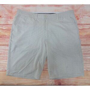 Travis Mathew Men's Light Gray Flat Front Shorts